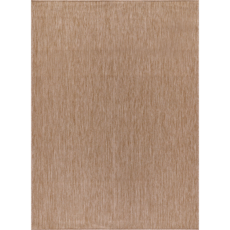 Tapis intérieur / extérieur beige Waikiki, Rectangle 6 pi x 9 pi