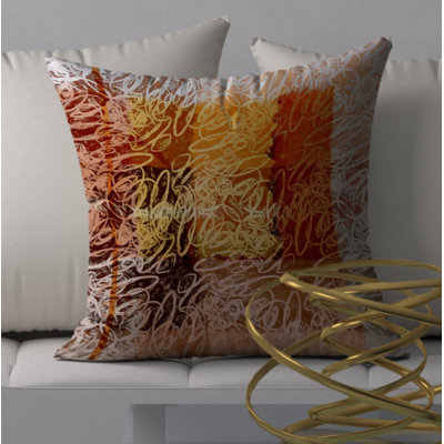 Housse et insert de coussin carré Peak