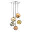 Coverson 5 - Light Polished Chrome Pendant