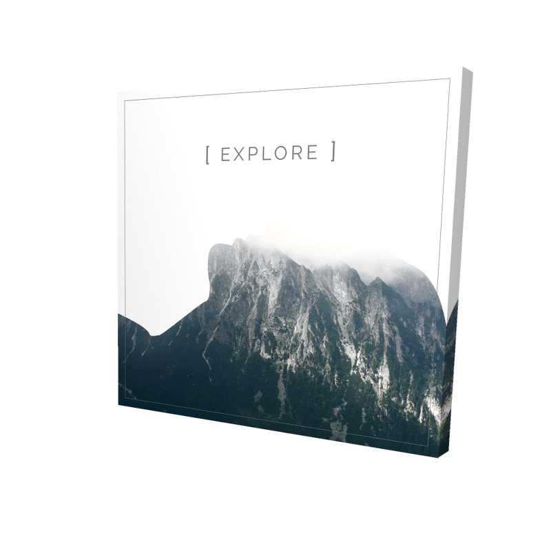 Scandinavian Explore Canvas - Figurative Art for Home Decor