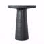 Table d'appoint ronde avec base piédestal