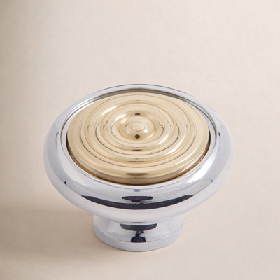CK Series Two-Tone Riveted Cabinet Knob