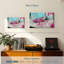 Avery - Abstraction rose et bleue I-108143032