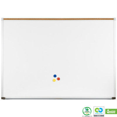 Deluxe MooreCo Magnetic Porcelain Wall Whiteboard