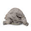 Décoration de tortue, statue de tortue d'extérieur, gris foncé, aucun assemblage requis.