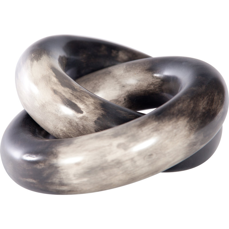 Decorative Interlocking Link Sculpture