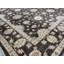 Wool Oriental Area Rug in Cream/Dark Gray