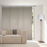 Oat Single Rail Blackout Panel Track Extendable, Panel width 23.5"