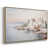Toile naturelle avec cadre flottant