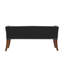 Faux Leather Upholstered Bench