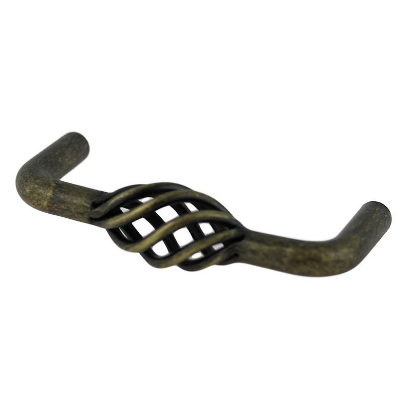 Poignée cage 3 po Rustic