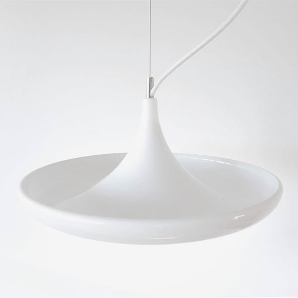 1 - Light White Unique/Statement Pendant