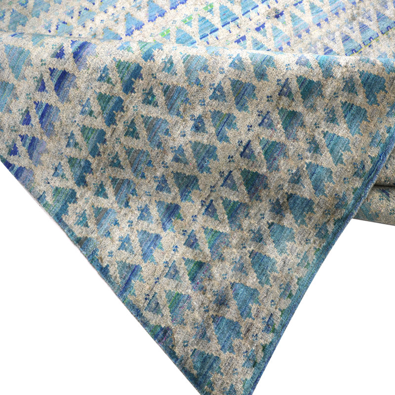 Aura Alchemy Silk Rug - Jaipur, Rectangle 10' x 14'