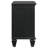 Fraser 3-drawer Nightstand Black-1532561599