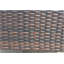 Canapé modulaire d'extérieur en osier 3 pièces avec coussins de siège