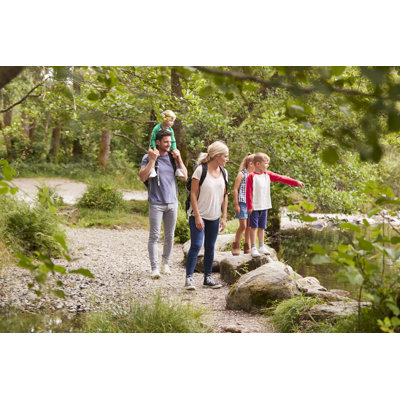 Hiking - Wrapped Canvas Print