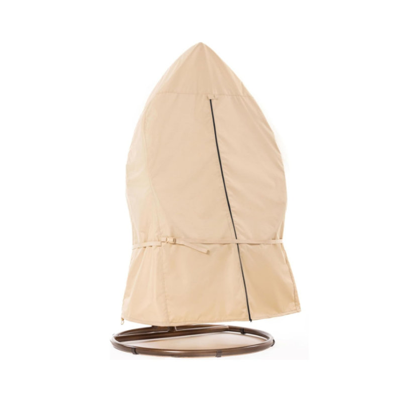Outdoor Swing Seat Cover, Beige