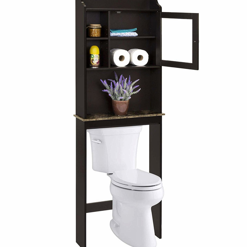 Armoire au-dessus de la toilette pour salle de bain - Améliore le rangement et l'apparence