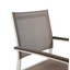 Chaises de salle à manger d'extérieur en aluminium avec filet à séchage rapide Pangea Home Devan-1246800236