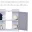 Armoire de meuble-lavabo sur pied Demetrick