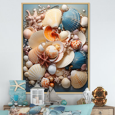" Beach Photo Seashell Symphony V "