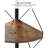 5-tier Corner Bookshelf, Industrial Corner Storage Shelf And Plant Stand, Rustic Brown And Black