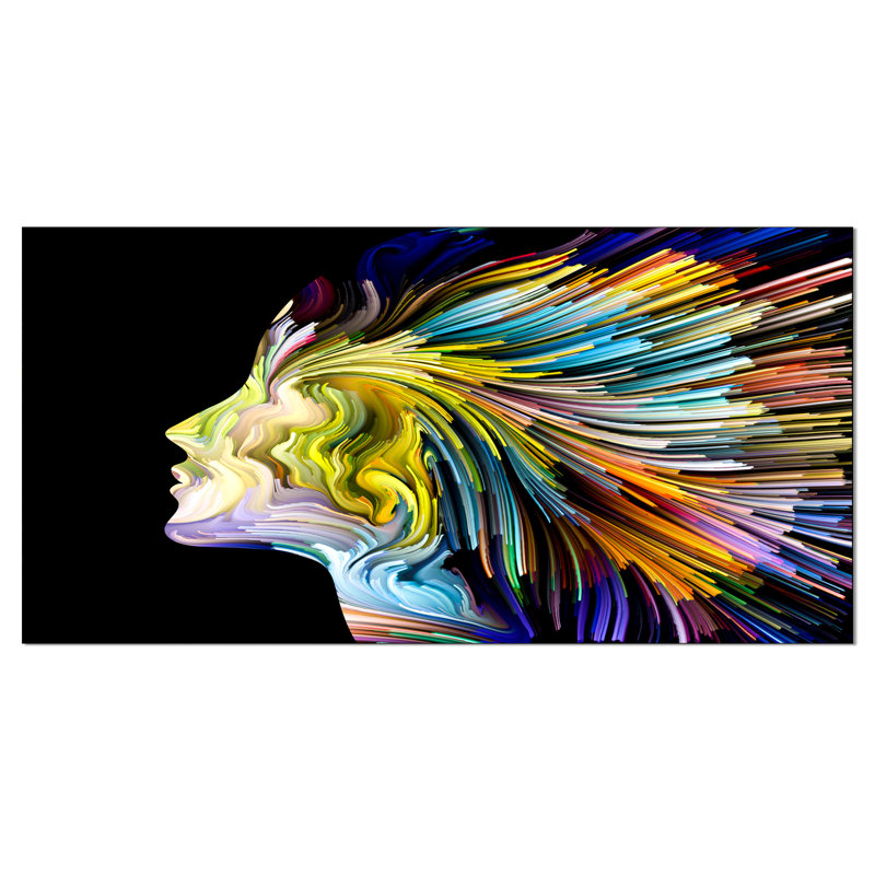 Impression sur toile tendue, H 20 po x l 40 po x P 1po