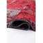 Rapture Gray/Red Abstract Luxury Area Rug-68867495