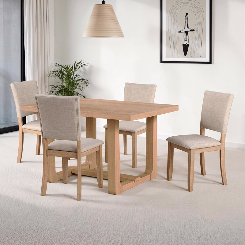 Table de salle à manger Transitional, Brun