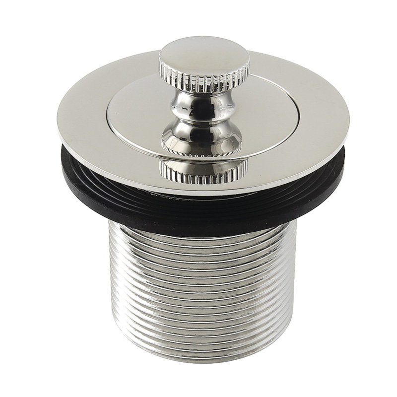Lift and Turn Tub Drain, Polished Nickel