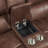 Murdocca Upholstered 80'' Power Reclining Loveseat-905915399
