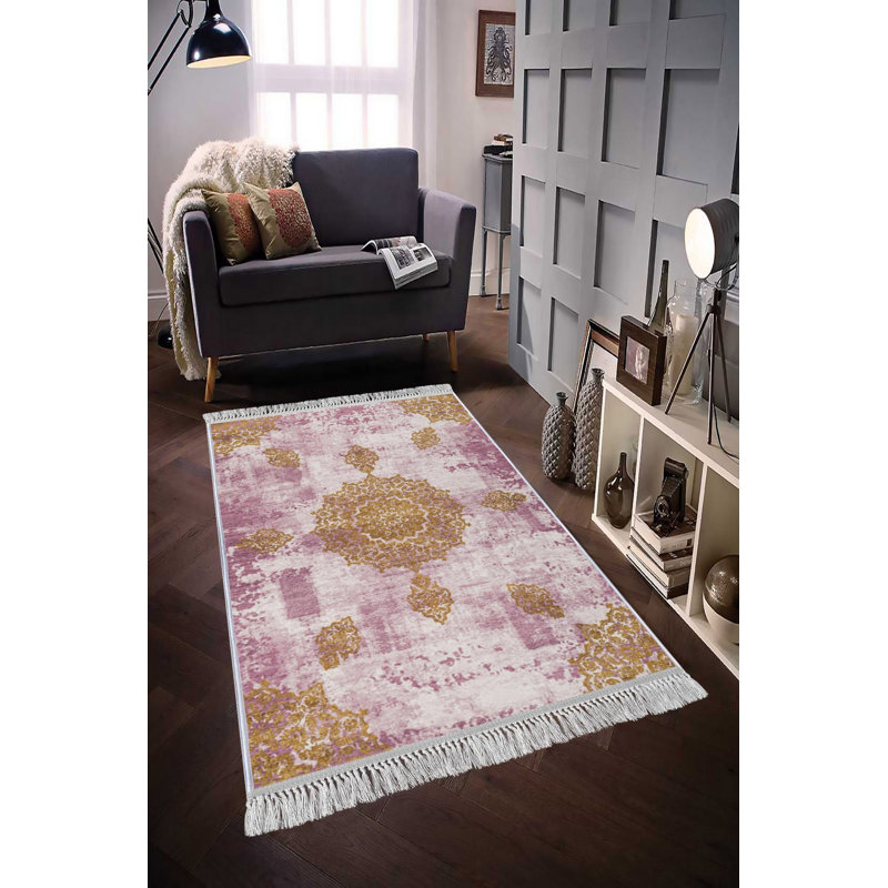 Tapis de couloir luxueux, 100% velours, 31,5 po x 59,1 po | Semelle en coton antidérapant, hauteur des poils: 0,4 po | Antibactérien et lavable à la machine, impression numérique 3D | Design élégant pour le salon et le vestibule