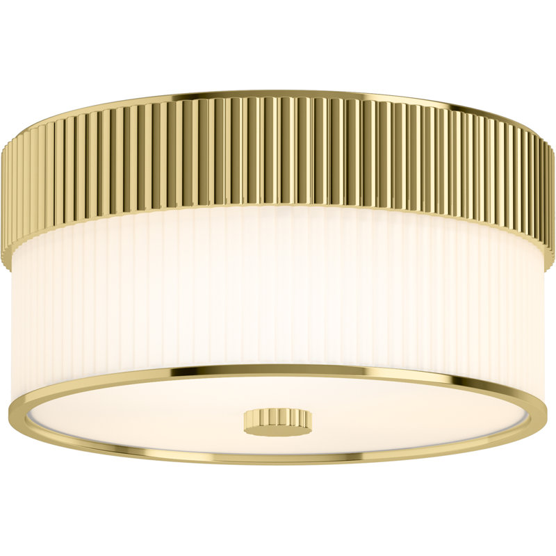 Tresdoux™ Flush-Mount Light, Polished Brass
