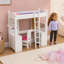 Olivia's Little World Olivia Little Princess 45.7cm Doll Loft Bunk Bed and Desk Set with Chair, Ladder, Hangers, Bedding and Message Board