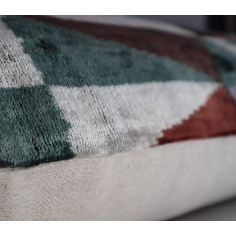 Velvet Lumbar Pillow Cover & Insert
