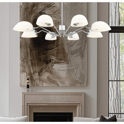 Lustre 8 lumières Justina