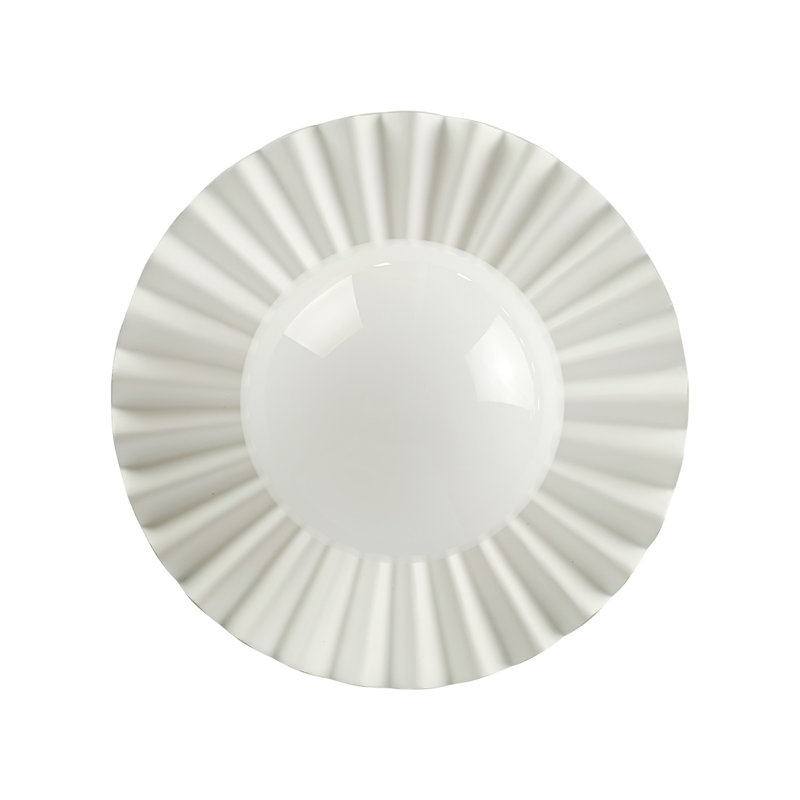 Amanda Lindroth Fancy Ruffle Flushmount