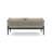 Marvina 66.00'' Wide Straight Metal Patio Sofa with Cushions