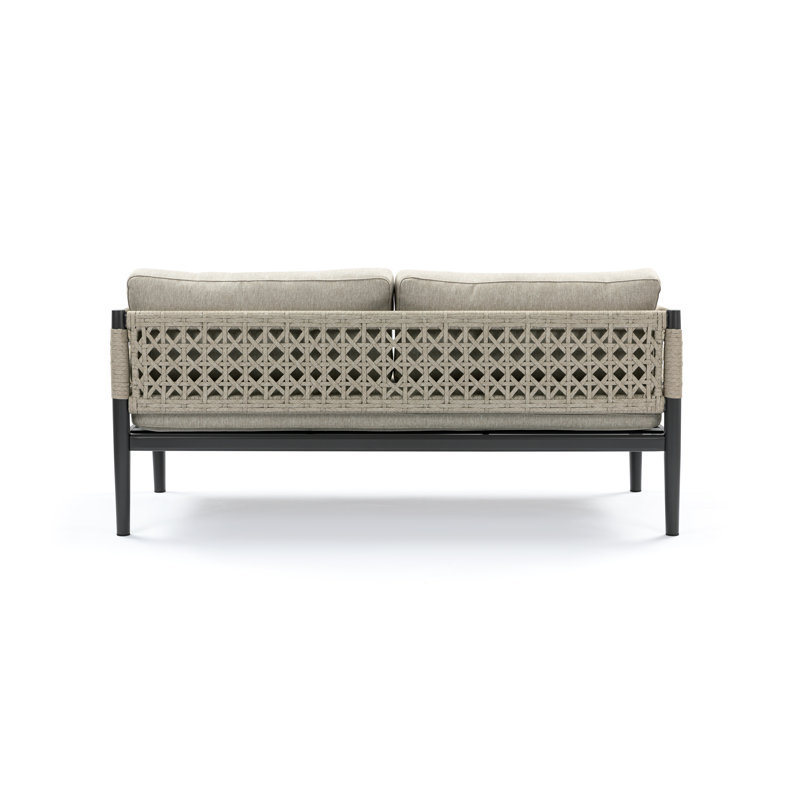 Marvina 66.00'' Metal Outdoor Patio Sofa