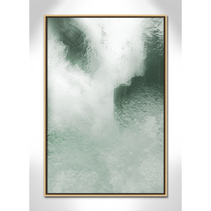 «Quietude Smudges II» par Marcus Prime, 25.5' W x 37.5' H, Flotteur naturel