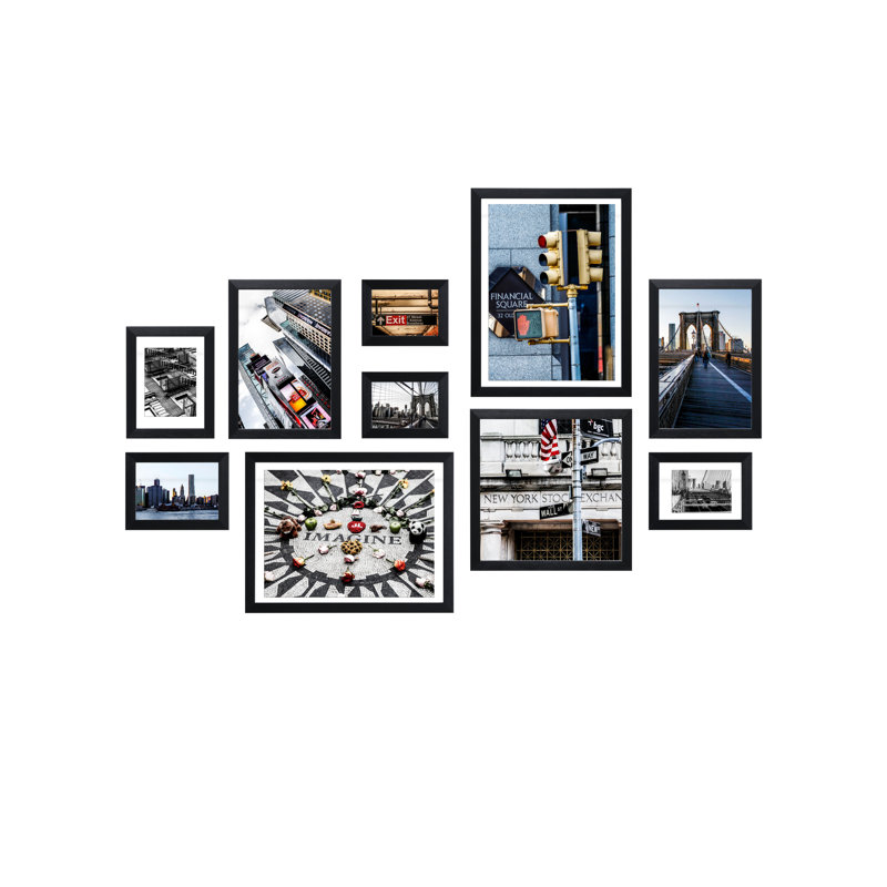 Belle Haven Picture Frame, Black