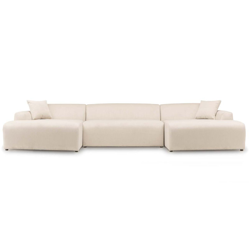 Canapé modulaire moderne avec housse