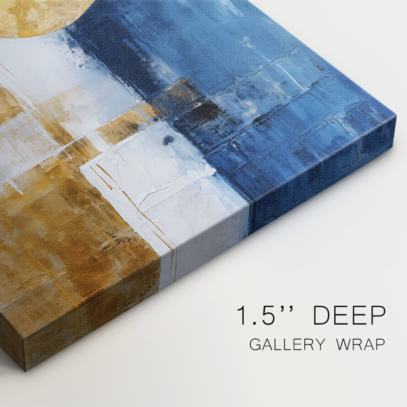 ABSTRACT Series DXXIII  -Premium Gallery Wrapped Canvas -Ready to Hang, 60" H x 40" W