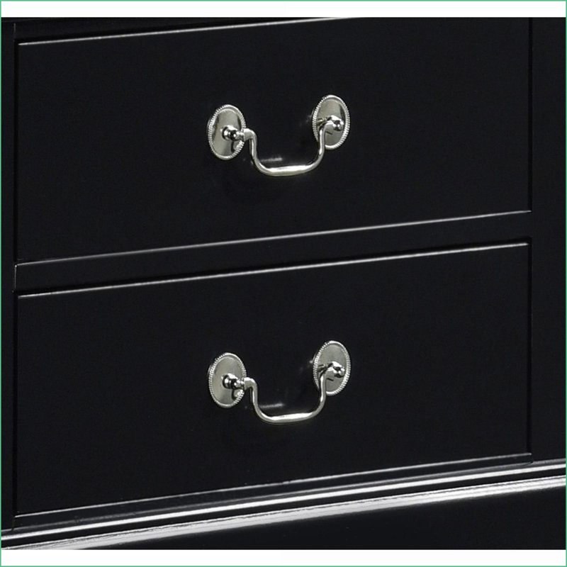 Table de chevet 2 tiroirs Traditional, Blanc