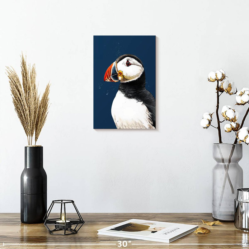Brampt Clive The Puffin, 12" H x 8" W