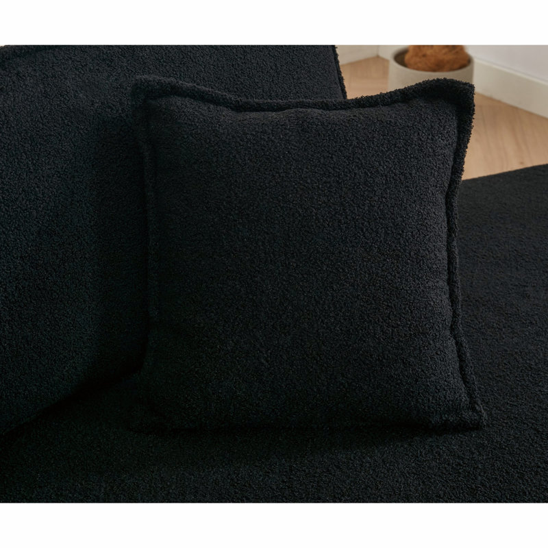Boneless Versatile Sofa Bed, Black