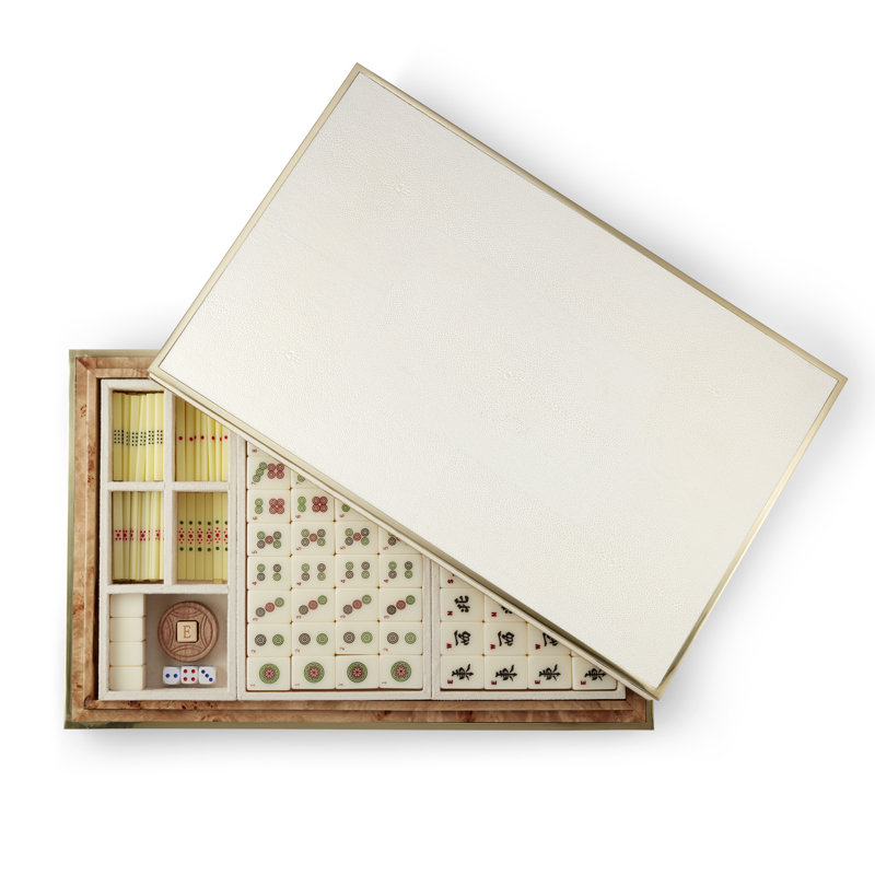 Shagreen Mahjong Set