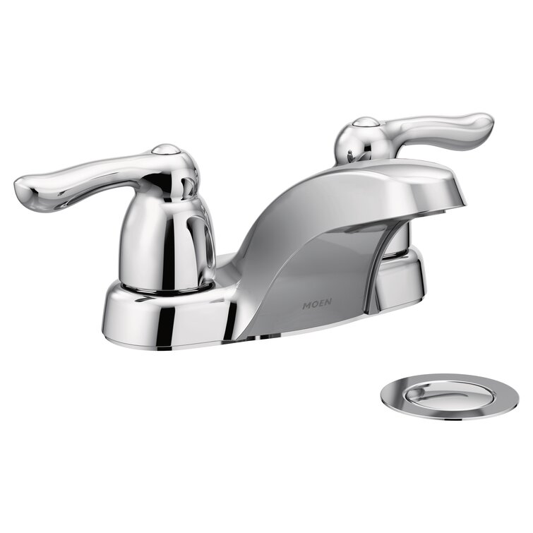 Chateau Centerset Bathroom Faucet with Drain Assembly Less Handles