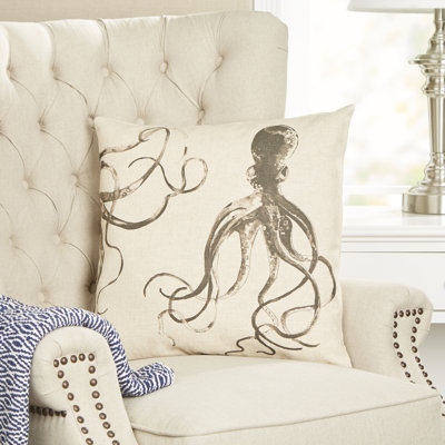  Octopus Ink Pillow Cover