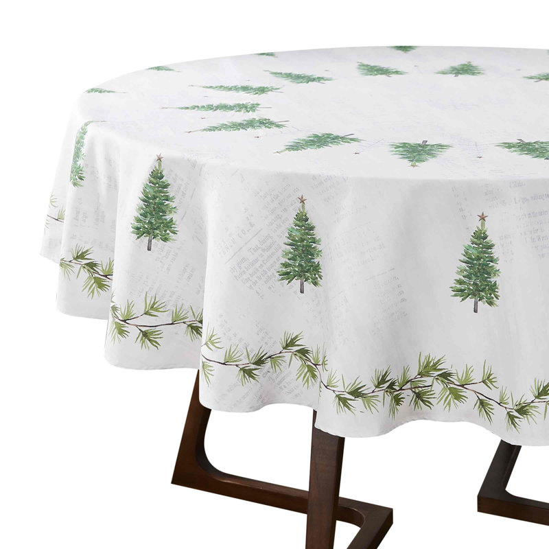 The Holiday Aisle® Kechia 70" Round Tablecloth